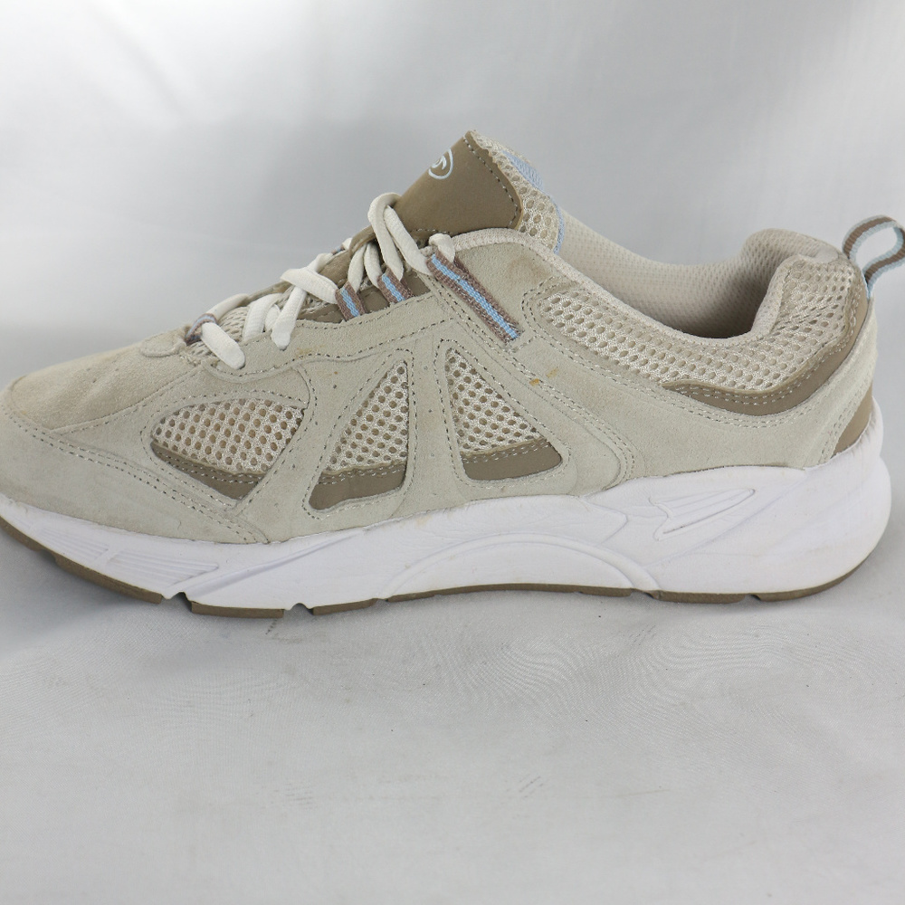 DR SCHOLL'S ASTER Gel-Cushion Tan Walking Sneakers PAIR Sz 7 Wide - Picture 3 of 8